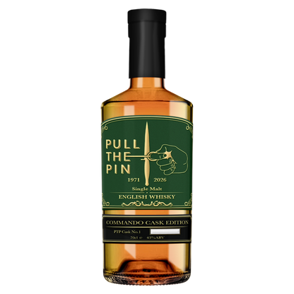 Single Malt Single Cask NCF First cask Commando English Whisky with box